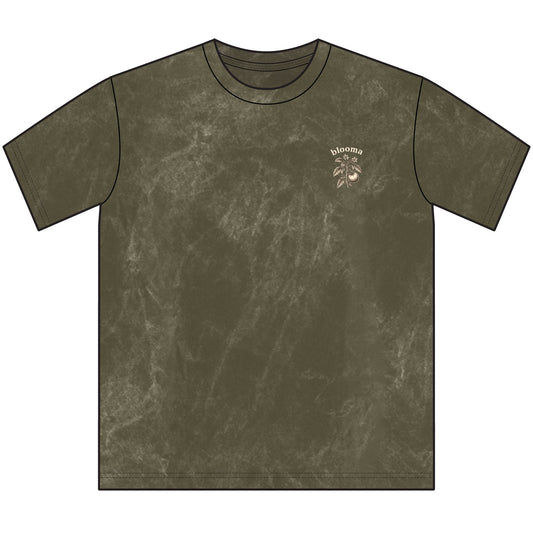 Blooma Garden Club Vintage Crewneck Tee — Floral Vegetable Garden Club Shirt