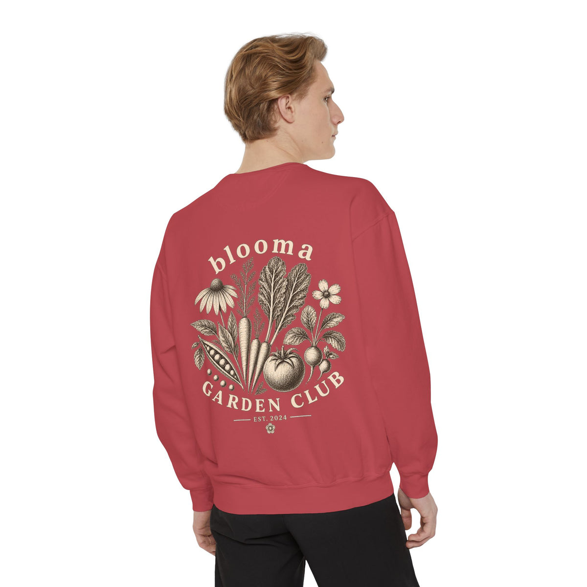 Garden Club Sweatshirt — Bloom & Botanical Vintage Floral Crewneck