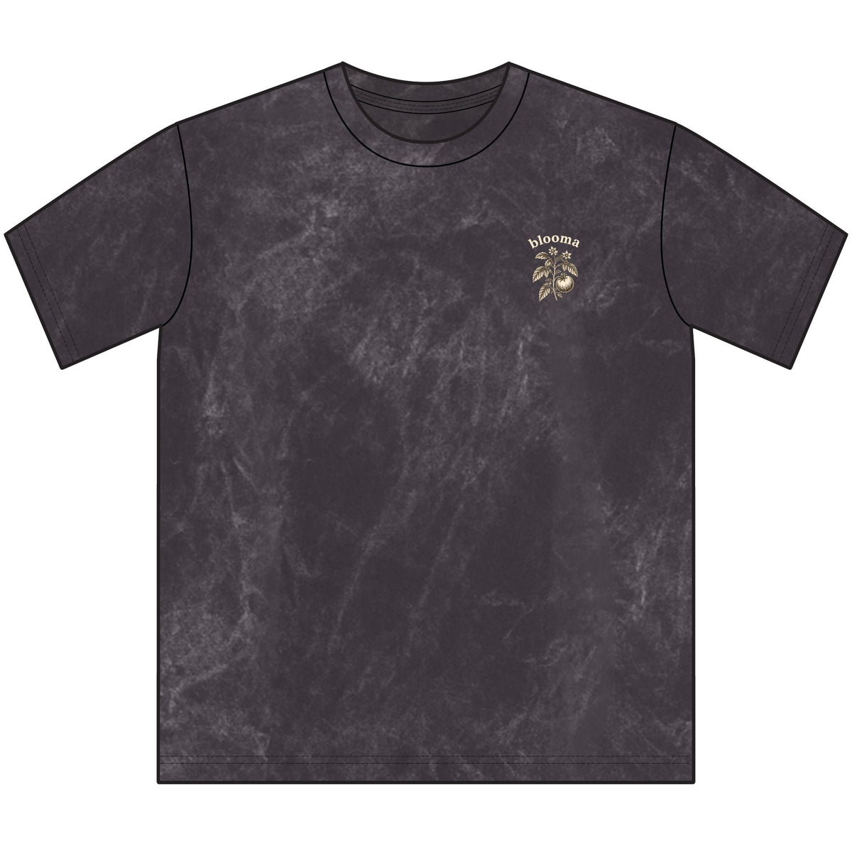 Blooma Garden Club Vintage Crewneck Tee — Floral Vegetable Garden Club Shirt