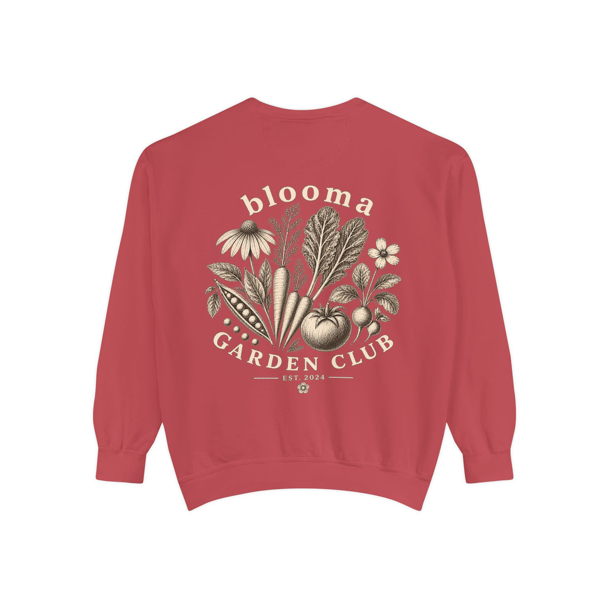 Garden Club Sweatshirt — Bloom & Botanical Vintage Floral Crewneck