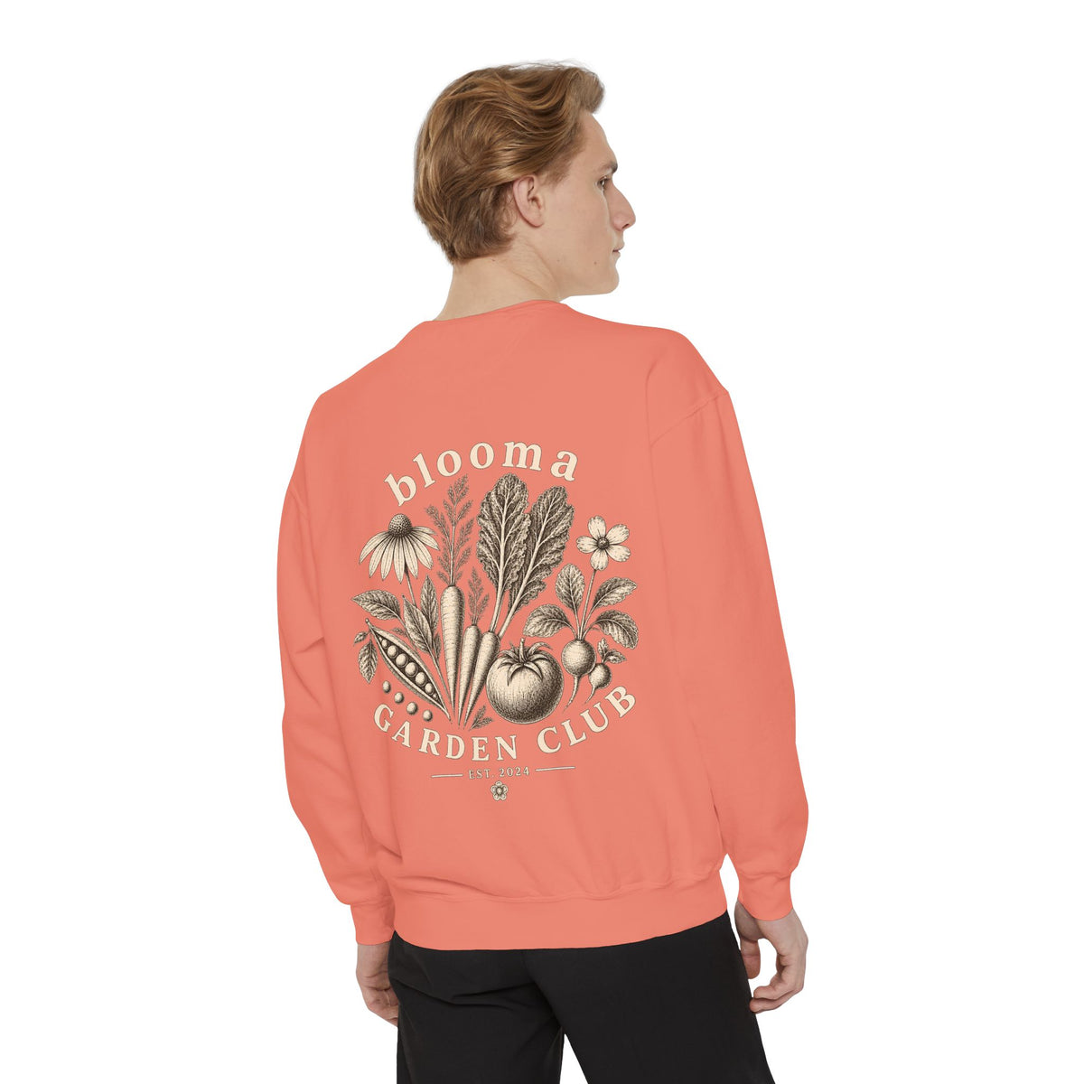 Garden Club Sweatshirt — Bloom & Botanical Vintage Floral Crewneck