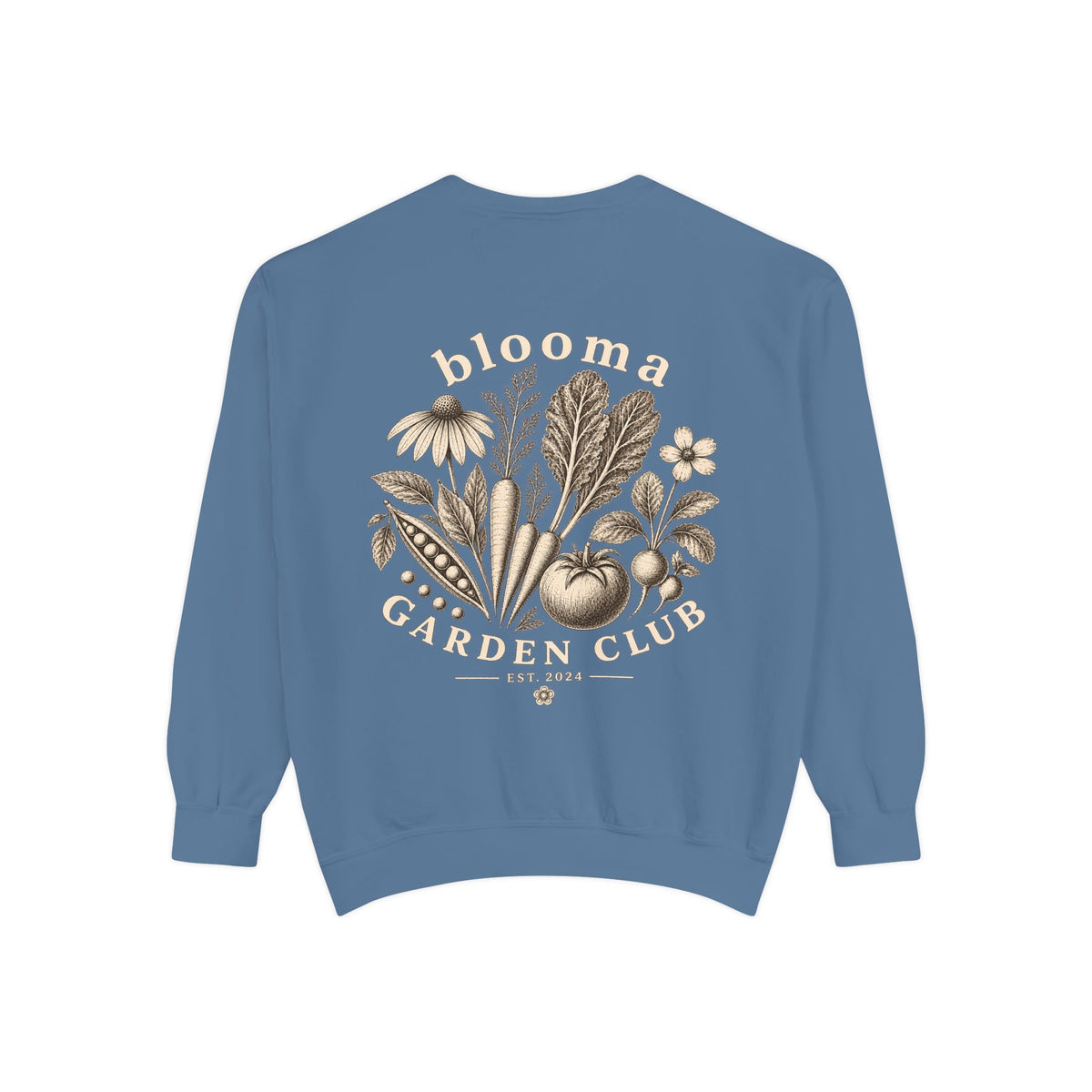 Garden Club Sweatshirt — Bloom & Botanical Vintage Floral Crewneck