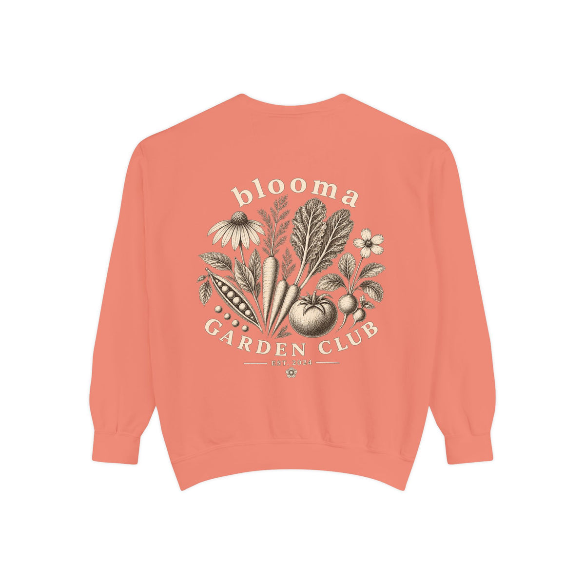 Garden Club Sweatshirt — Bloom & Botanical Vintage Floral Crewneck