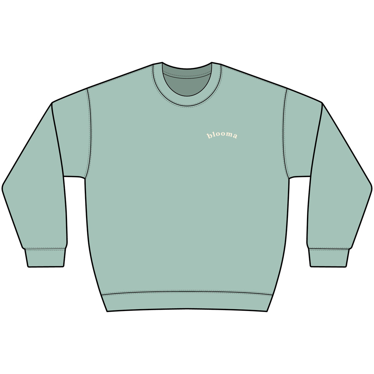 Garden Club Crewneck Sweatshirt — Bloom & Grow Floral Vintage Graphic