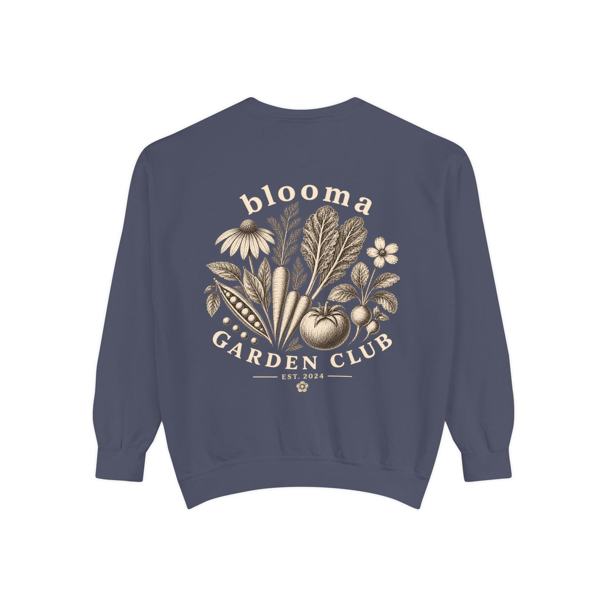 Garden Club Sweatshirt — Bloom & Botanical Vintage Floral Crewneck